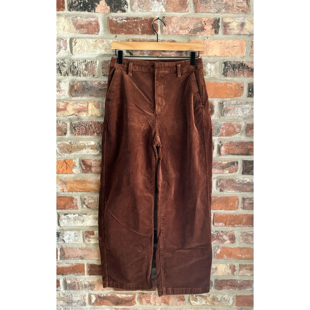 Brown Corduroy Women's Pants